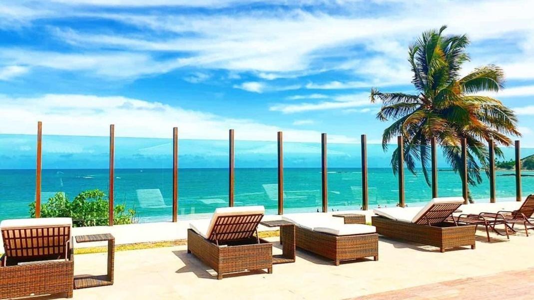 Flat Tabatinga Nord, Vista Para O Mar Conde  Kültér fotó