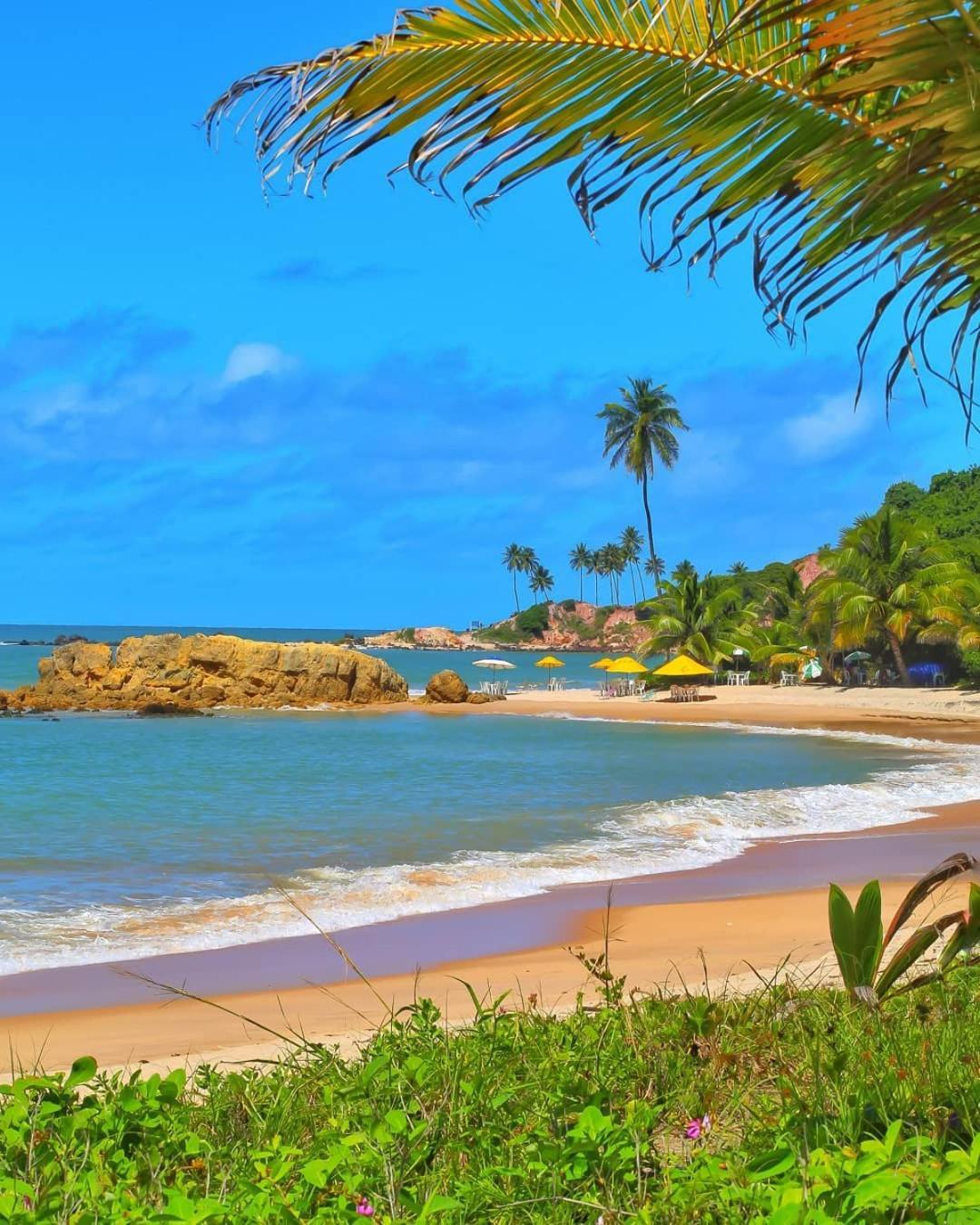 Flat Tabatinga Nord, Vista Para O Mar Conde  Szoba fotó